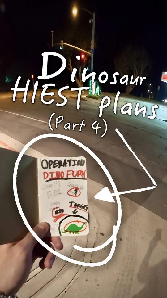 The Dino Heist season 1 episode 4: Counting cameras