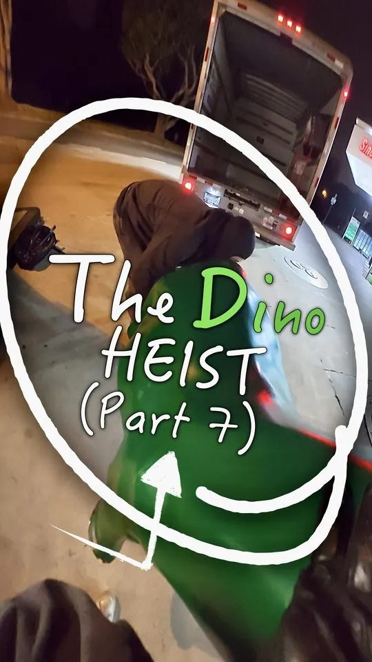 The Dino Heist season 1 episode 7: Night of the job